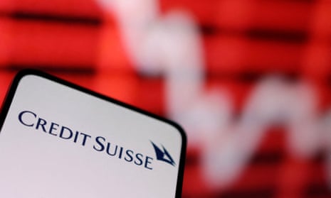 Credit Suisse shares fell 8% on Friday.