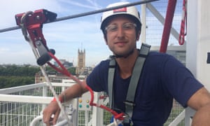writer Will Coldwell at Zip World Southbank