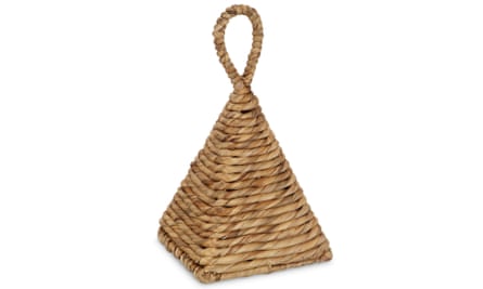 John Lewis ANYDAY Water Hyacinth Pyramid Door Stop