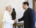 Rubio meets Pope Leo in bid to ease tensions after Trump’s criticism of the pontiff - Europe live