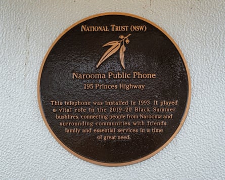 The bronze plaque.