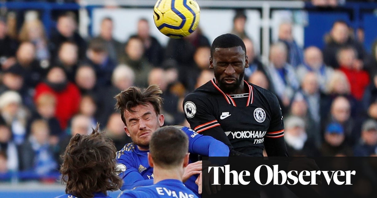 Chelsea’s Antonio Rüdiger scores twice to earn draw with Leicester