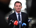 Australia news live: AFL chief says ‘actions of a few’ don’t define the game; five arrested as police raid CFMEU headquarters