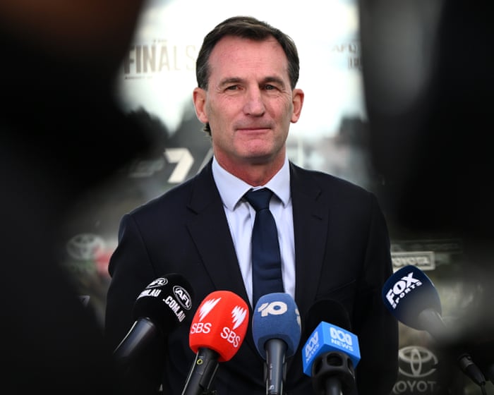 Australia news live: AFL chief says ‘actions of a few’ don’t define the game; five arrested as police raid CFMEU headquarters