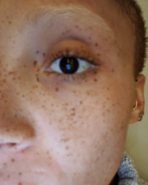 Adwoa Aboah close-up selfie