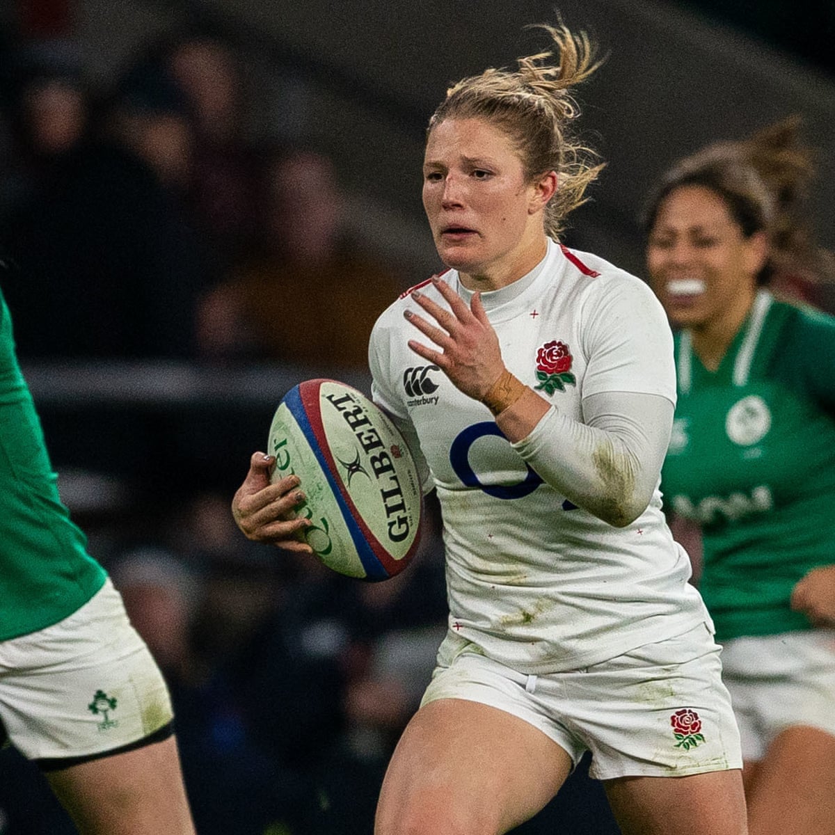 lydia thompson hat trick spearheads england women s rout of ireland women s rugby union the guardian lydia thompson hat trick spearheads england women s rout of ireland women s rugby union the guardian