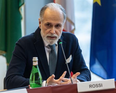 Giampaolo Rossi, chief executive of Italy’s national public broadcaster Rai