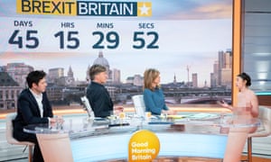 Dr Bateman (far right) on Good Morning Britain.