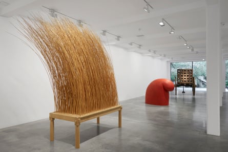 ‘Every piece is utterly singular and distinct’ (l-r): Martin Puryear’s Night Watch, 2011; Big Phrygian, 2010-14; and The Load, 2012.