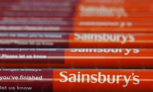 Sainsbury’s supermarket at Pulborough, southern England