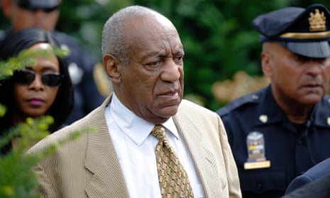 Bill Cosby departs the Montgomery County courthouse after a hearing on 7 July 2016.