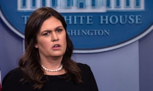 ‘I always do my best to treat people, including those I disagree with, respectfully,’ Sarah Sanders said.