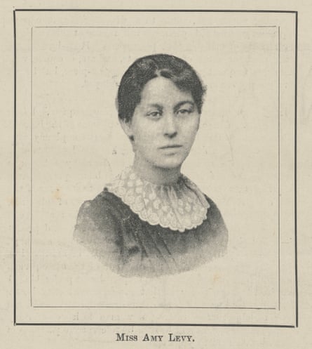 Amy Levy portrait for a newspaper