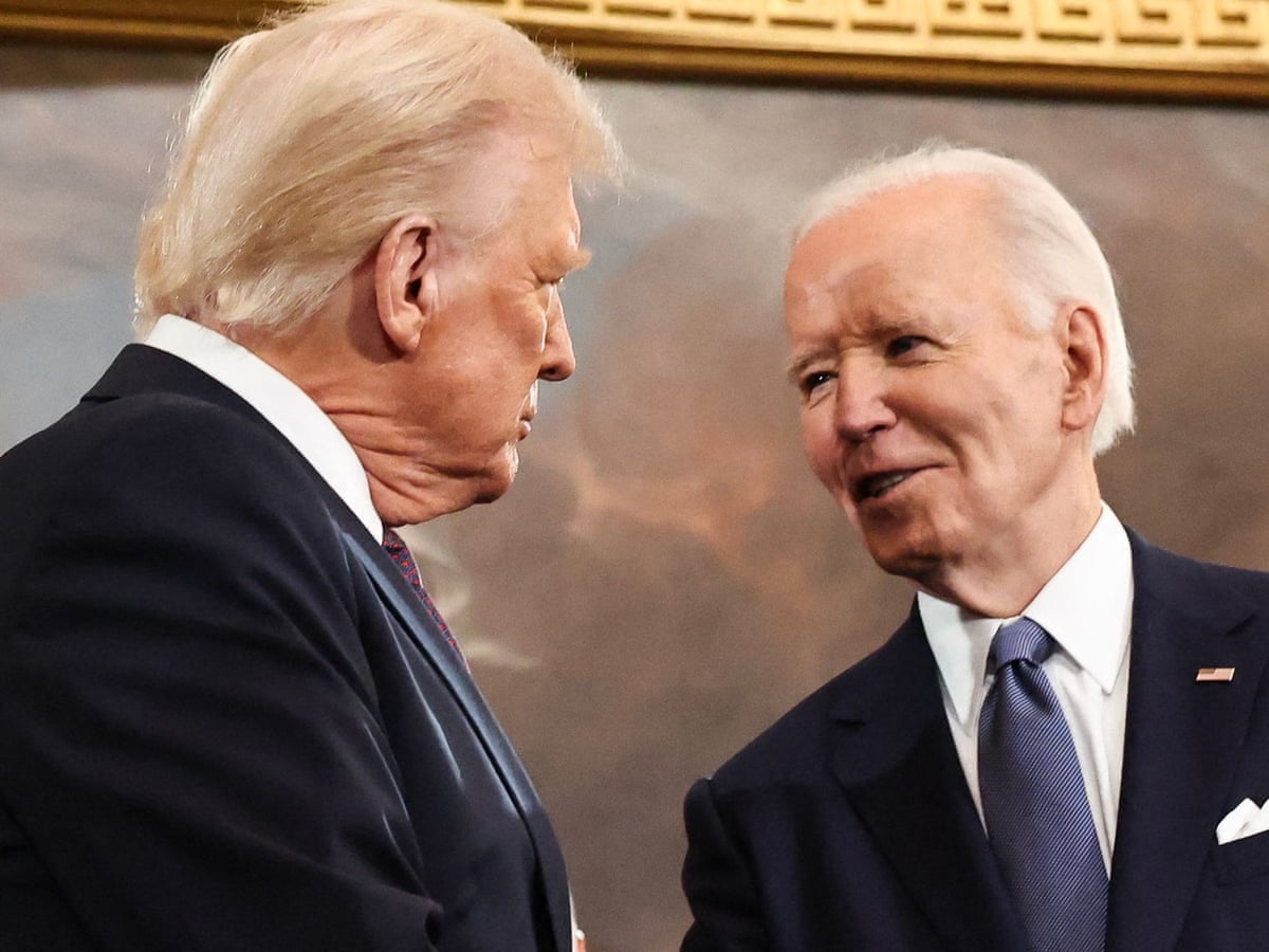 Donald Trump revokes Joe Biden's security clearance in latest revenge move | Joe Biden | The Guardian