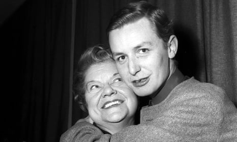 Coronation Street’s Violet Carson (Ena Sharples) and Tony Warren in 1962.