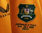 Wallabies face Italy in Joe Schmidt's final match in charge