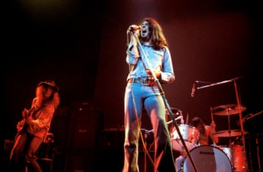 The birth of headbanging … Gillan with Deep Purple in 1973.