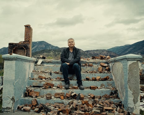 A still from the documentary, Burned to the Ground, set in Lytton, Canada