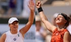 Iga Swiatek v Karolina Muchova: French Open women’s singles final – live