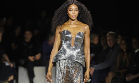 Naomi Campbell closed the show