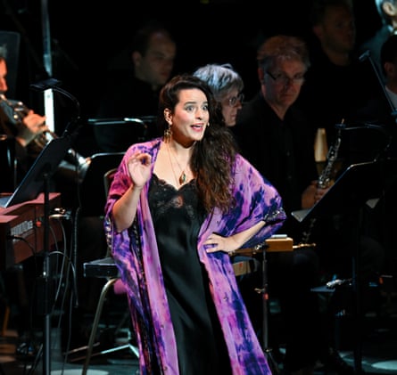 Acted a good fight … Sarah Aristodou at the BBC Proms.