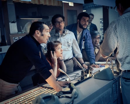 From left: Zinedine Soualem, Leonie Benesch, John Magaro and Marcus Rutherford) in September 5.