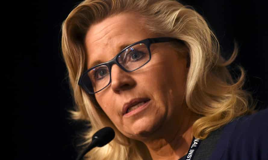 Liz Cheney, the daughter of former vice-president Dick Cheney.