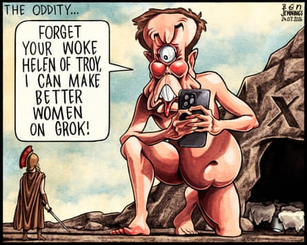 Ben Jennings เกี่ยวกับ Elon Musk และ The Odyssey
