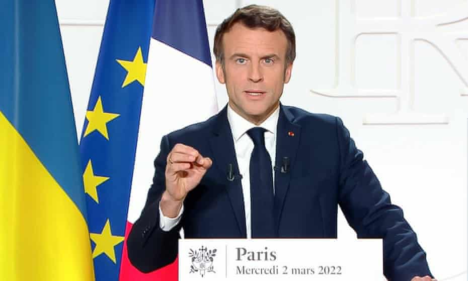 Europe must be more independent and shore up its defence, says Macron | France | The Guardian