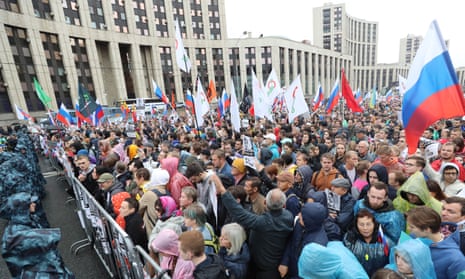 Moscow protest