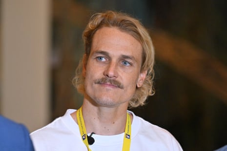 Podcaster Konrad Benjamin.