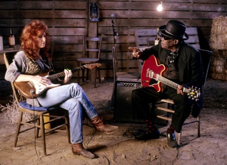 Bonnie Raitt and John Lee Hooker