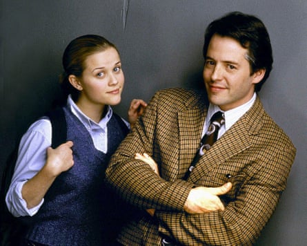 Reese Witherspoon and Matthew Broderick in Election