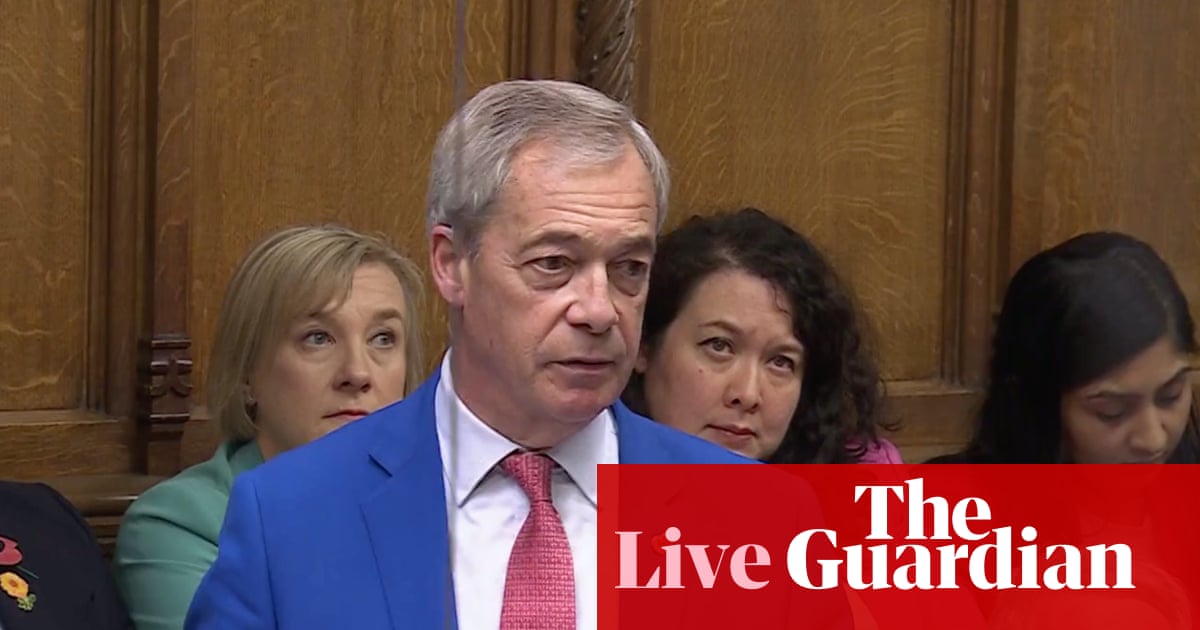 MPs vote down Farage’s proposal for UK to leave ECHR – UK politics live