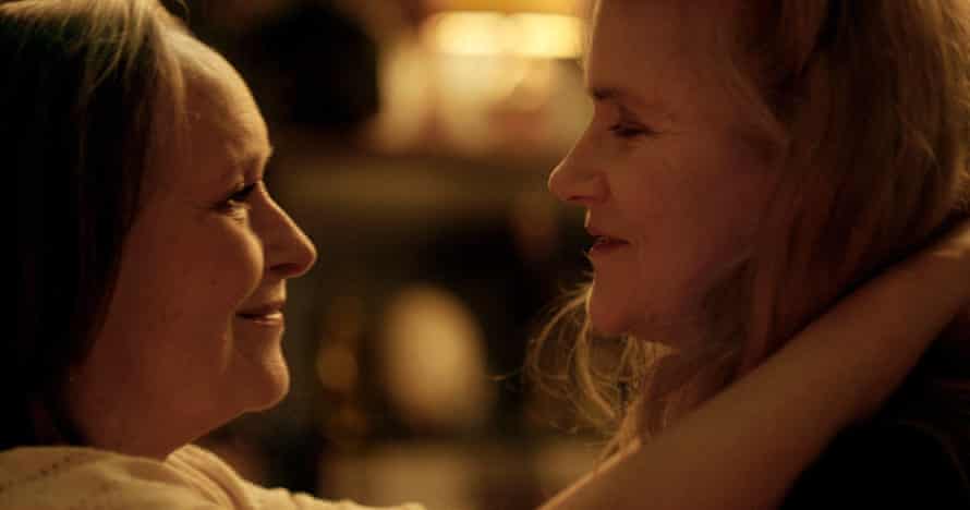 Barbara Sukowa as Nina and Martine Chevallier as Madeleine in Two of Us.