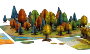 Photosynthesis turns your tabletop into a three-dimensional cardboard forest.