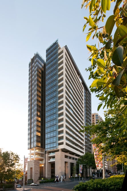 The Residence apartment tower in Sydney