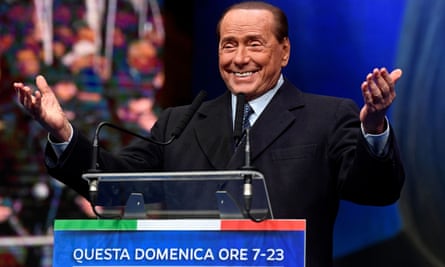 Silvio Berlusconi Tests Positive For Covid 19 After Sardinia Visit Silvio Berlusconi The Guardian