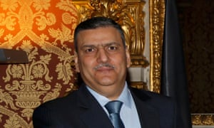 Syria's Riad Hijab, chief coordinator of the main western-backed Syrian opposition