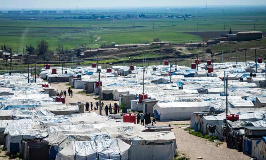 Roj camp in Syria.