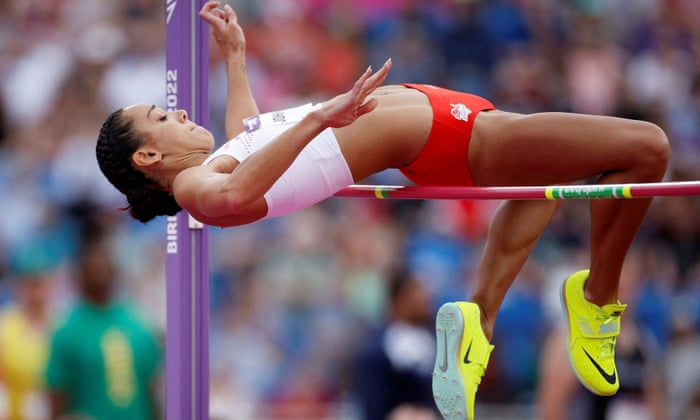 Katarina Johnson-Thompson in action