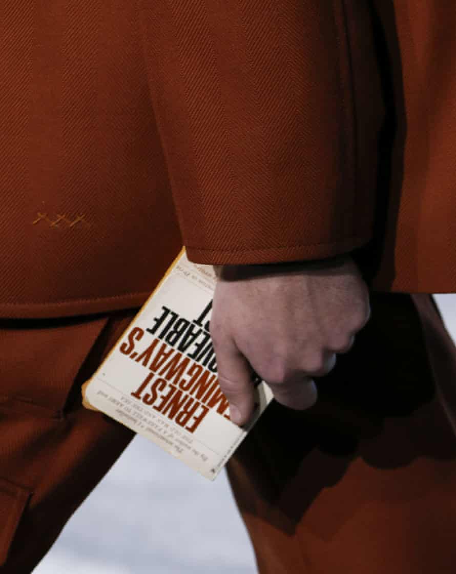 Bag detail at the Ermenegildo Zegna.