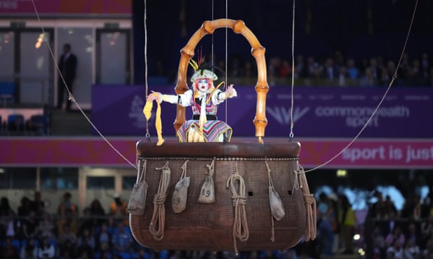 The Brummie drag queen Ginny Lemon got a starring role in a lemon-shaped hot air balloon.