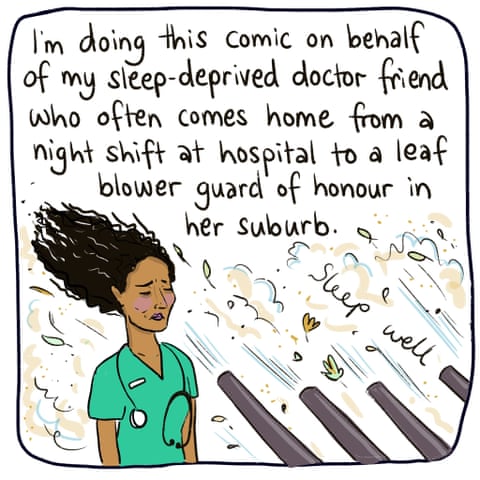 Cartoon by Jess Harwood titled The Answer is Blowing in the Wind, panel 4