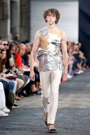 Galliano goes for bloke in Paris haute couture comeback | Fashion | The ...