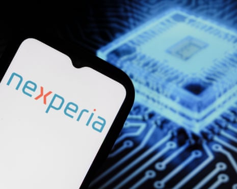 Nexperia was taken over at the end of September amid US security concerns over its Chinese owner, Wingtech.