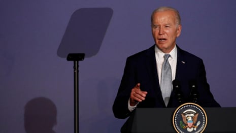 'Putin, we're not backing down': Biden announces new G7 aid to Ukraine – video