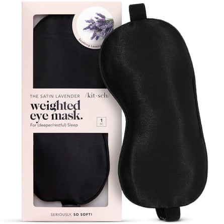 Kitsch weighted lavender mask