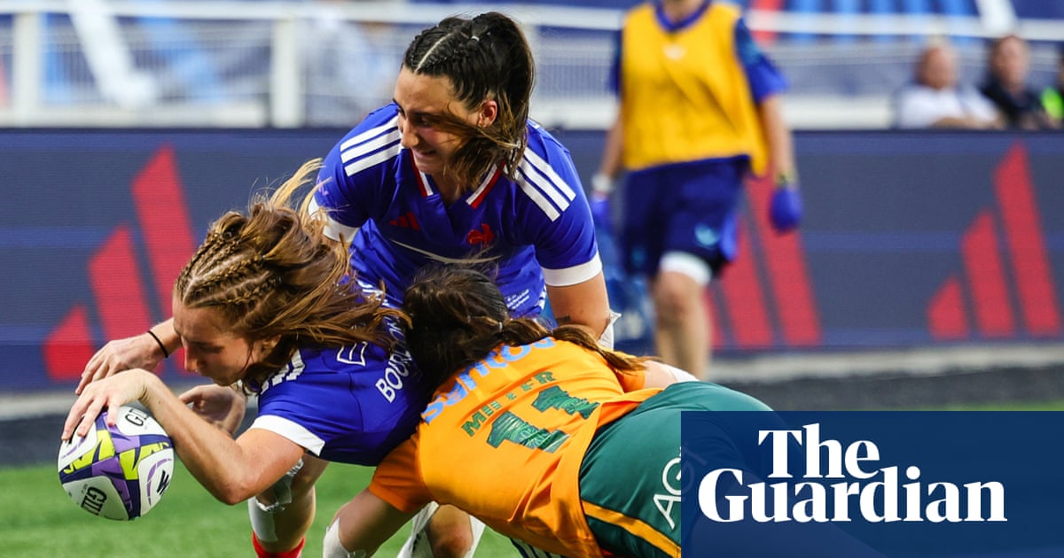 Wallaroos give up big lead as France make miracle comeback in match delayed by burning bus