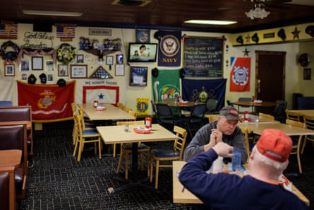 Diners meet for breakfast at Kimmie’s Kitchen in Johnstown, Pennsylvania.